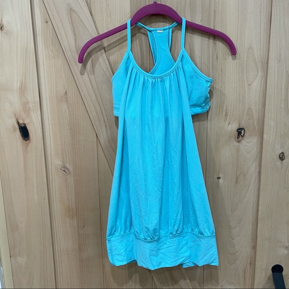 Lululemon No Limits Tank Top Sz 4 Angel Wing Blue - Picture 9 of 9